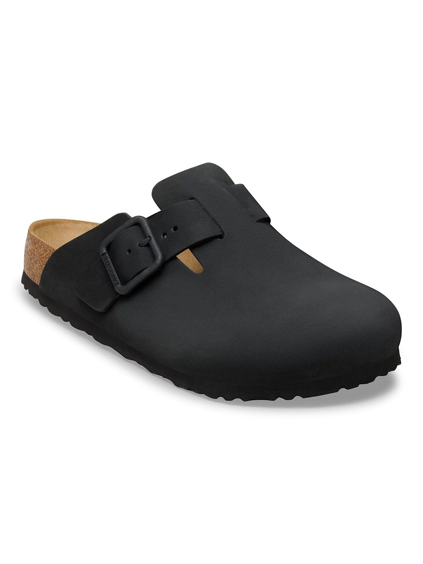 Boston Wire Buckle Nubuck R Black Shoes
