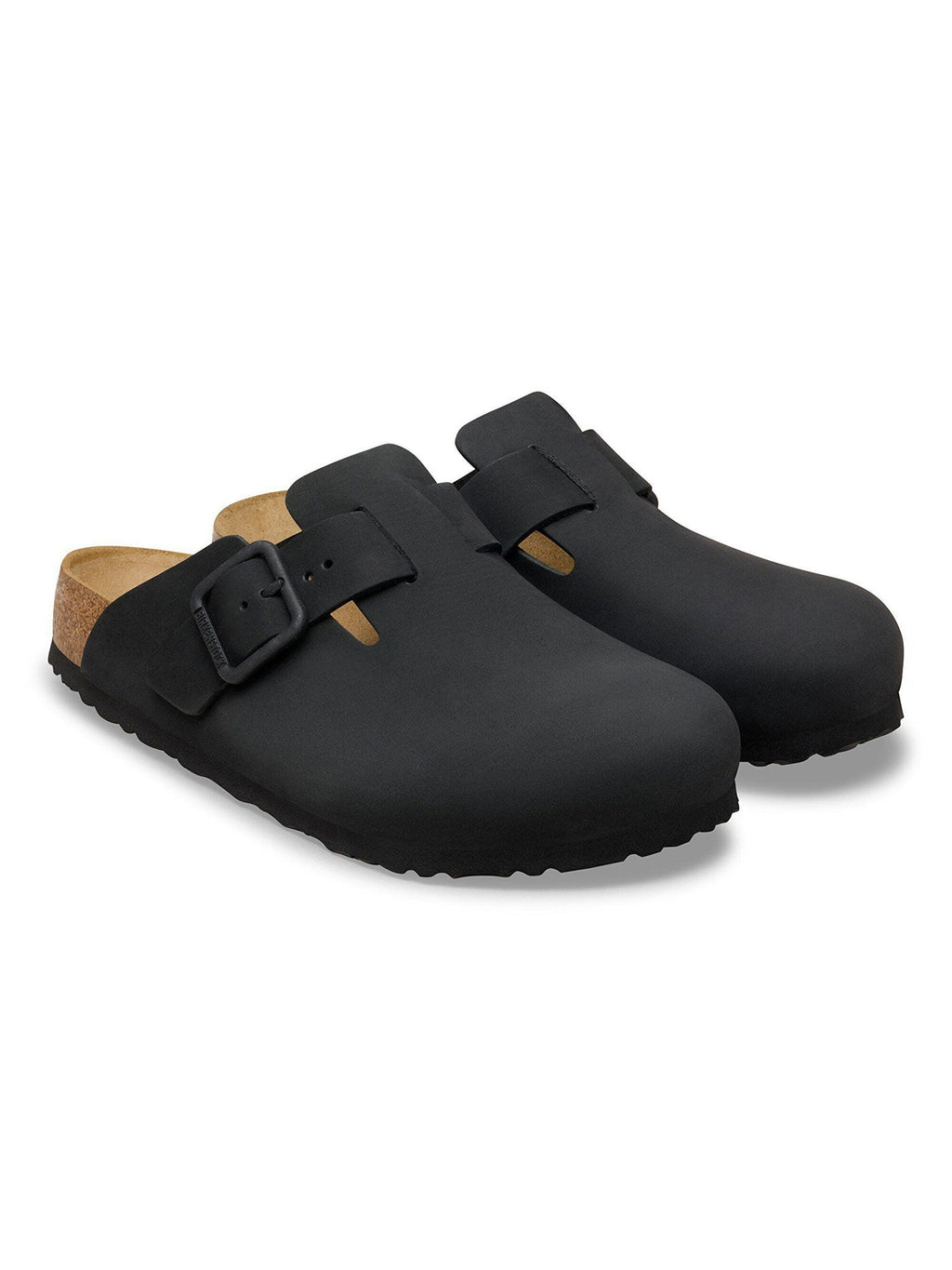Boston Wire Buckle Nubuck R Black Shoes