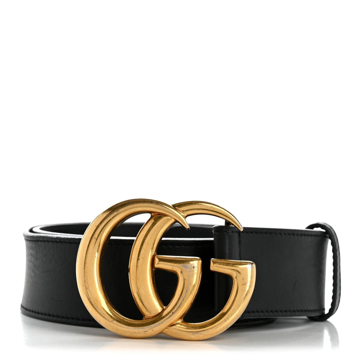 Calfskin Double G 40mm Belt 80 32 Black