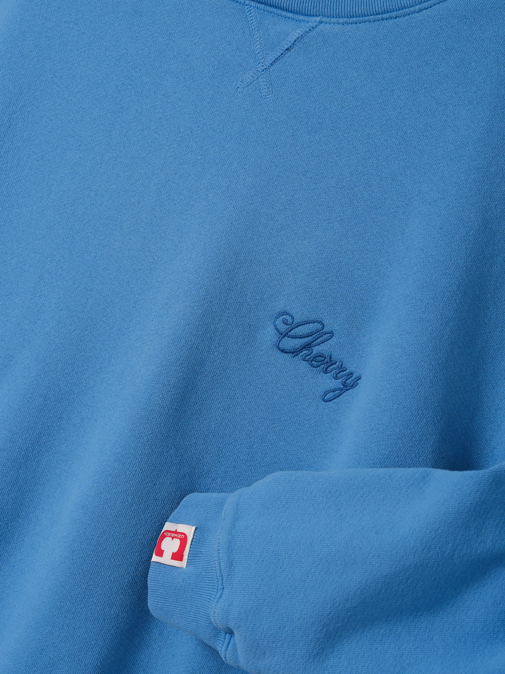 American Classic Crewneck (Steel Blue)