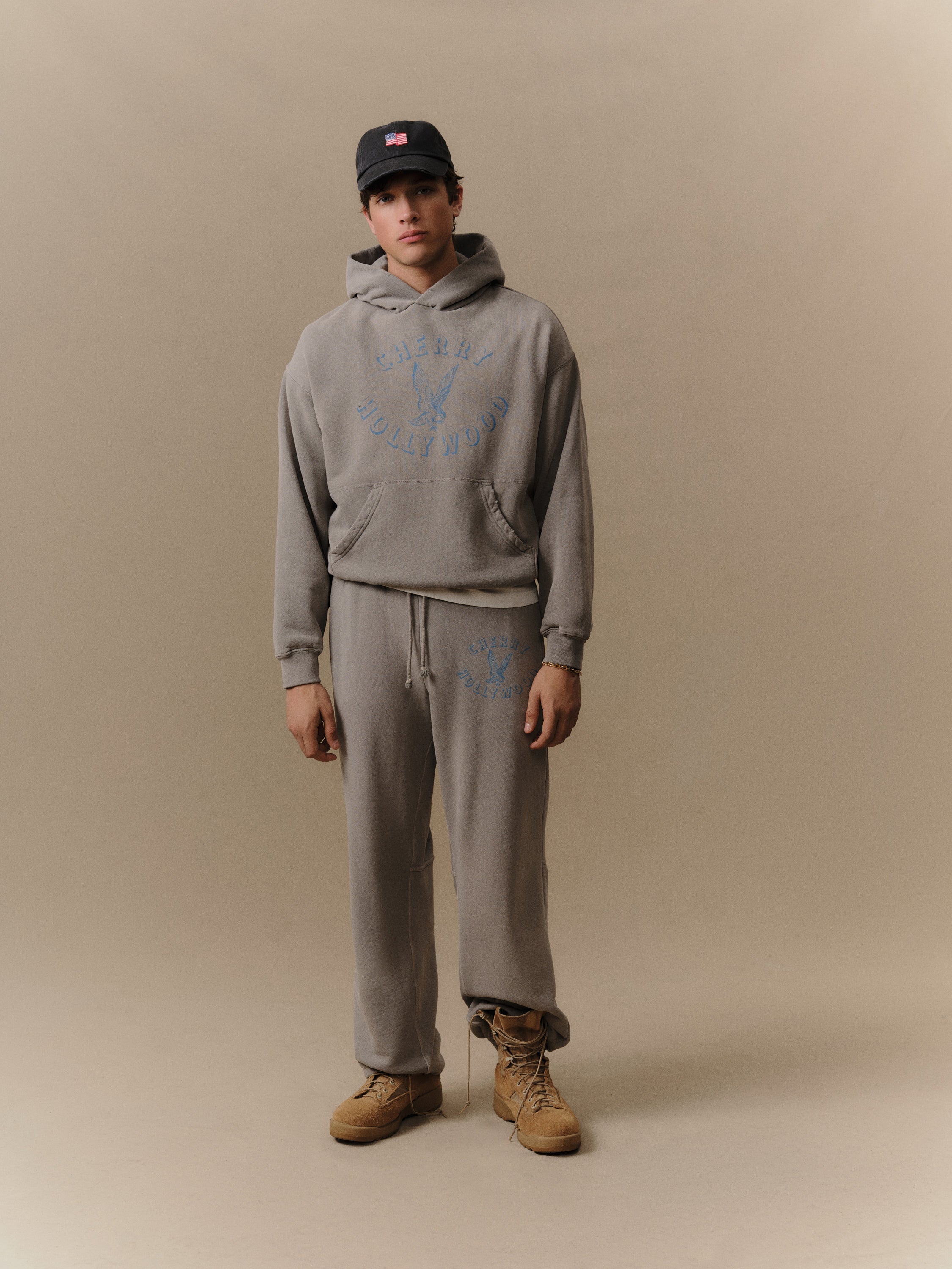 Hollywood Pullover Hoodie (Smoke)