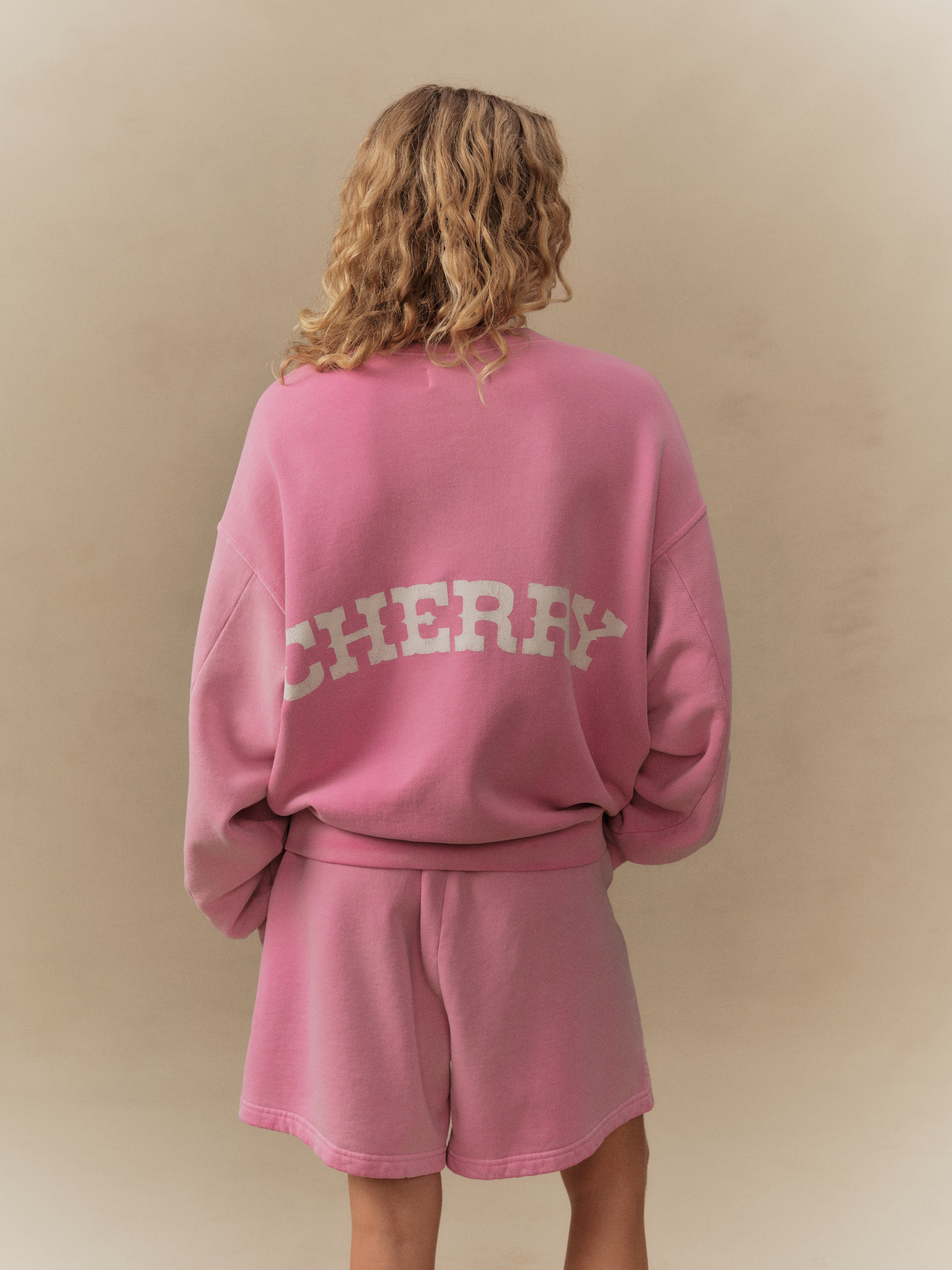 Gecko Zip Up Crew (Fuchsia)