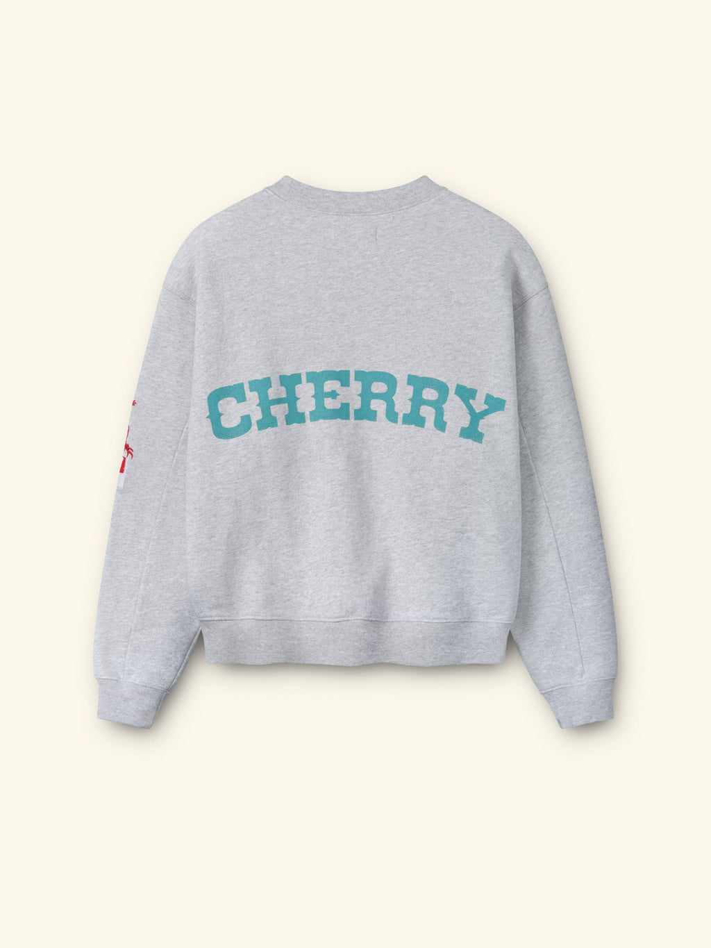 Gecko Zip Up Crew (Heather Grey)