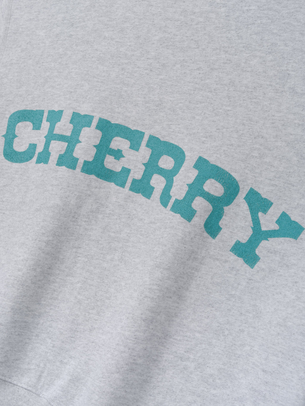 Gecko Zip Up Crew (Heather Grey)