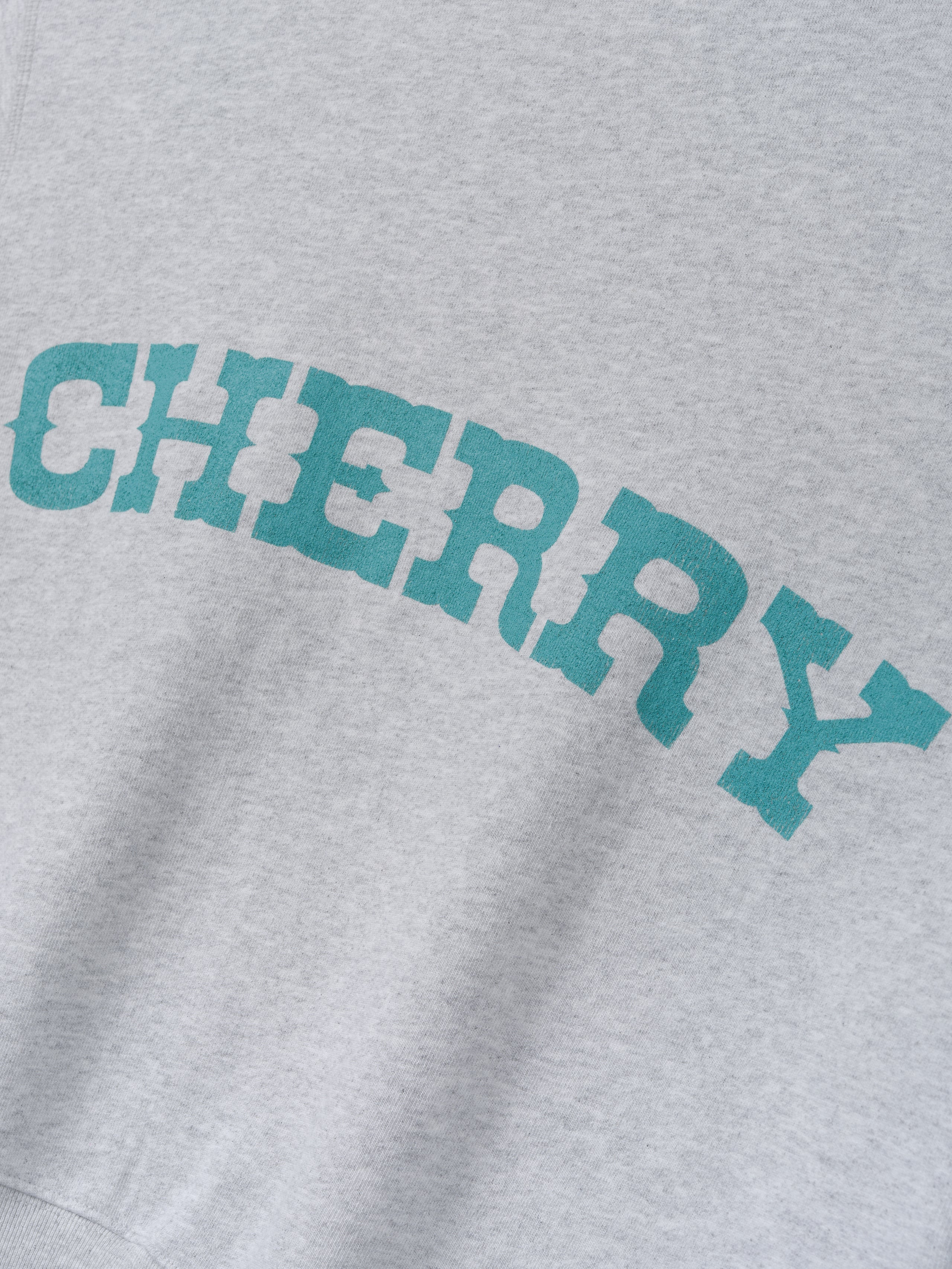 Gecko Zip Up Crew (Heather Grey)