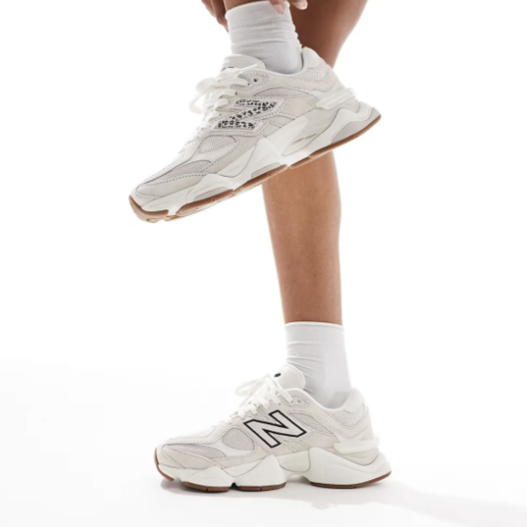 NB - 9060 "Beige Leopard Print Detail"