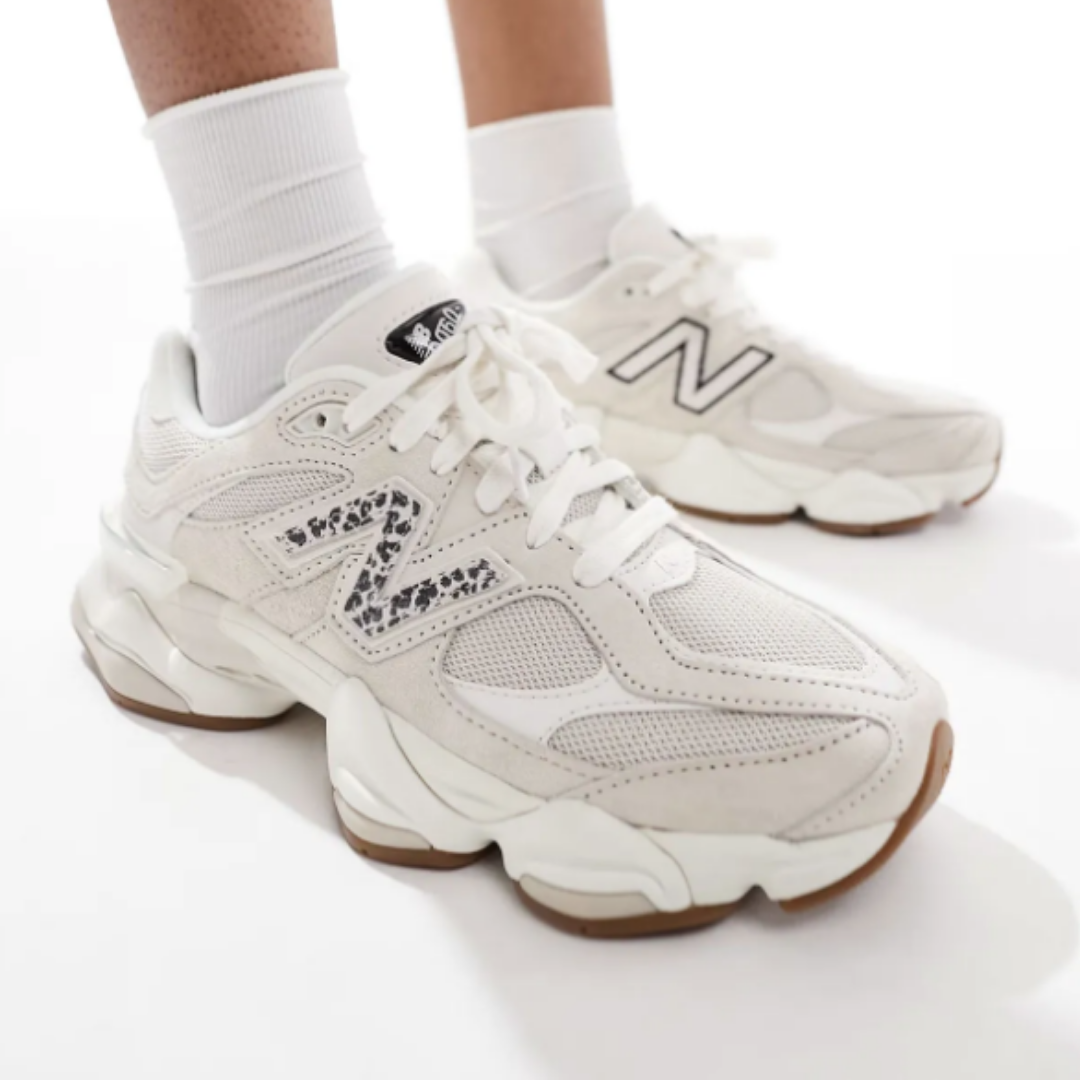 NB - 9060 "Beige Leopard Print Detail"