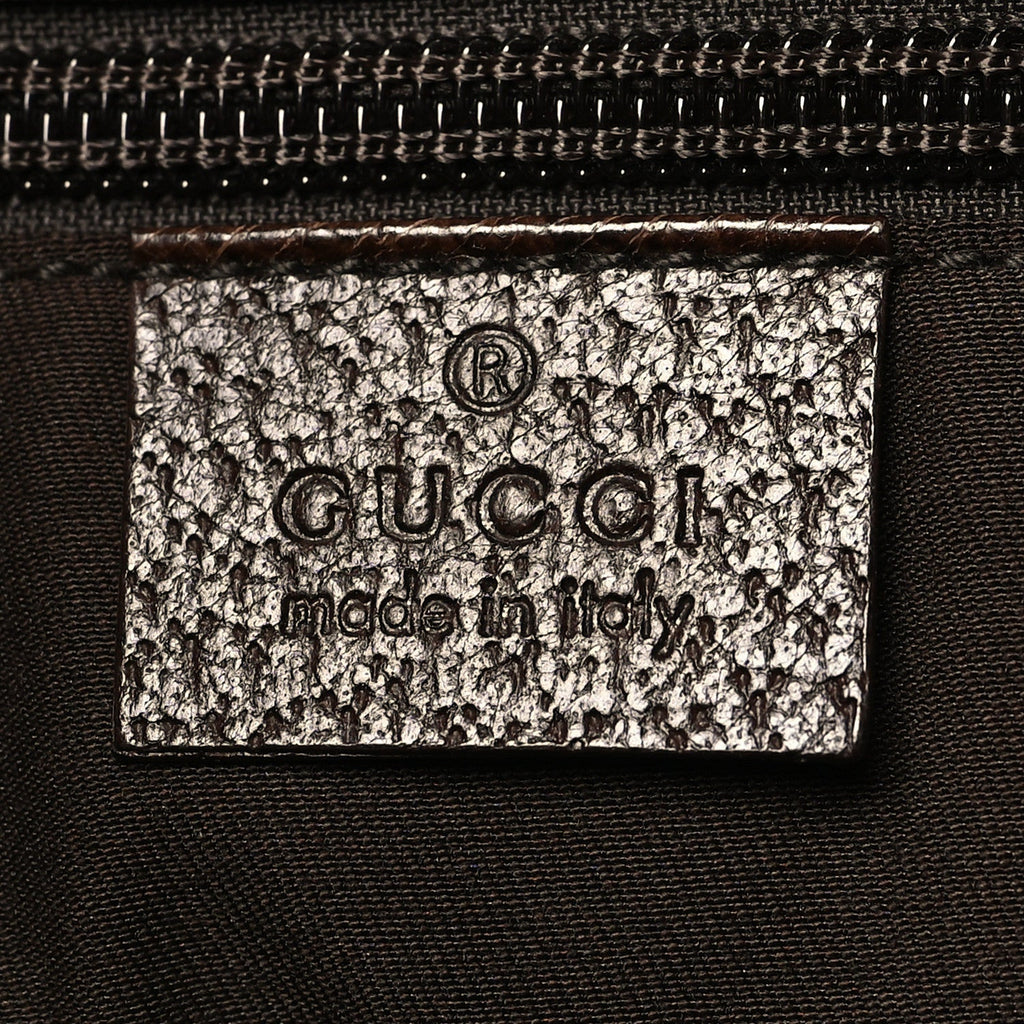 GG Monogram Medium Flap Messenger Bag Beige Dark Brown