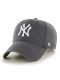 MLB Clean Up Graphite New York Yankees Hat
