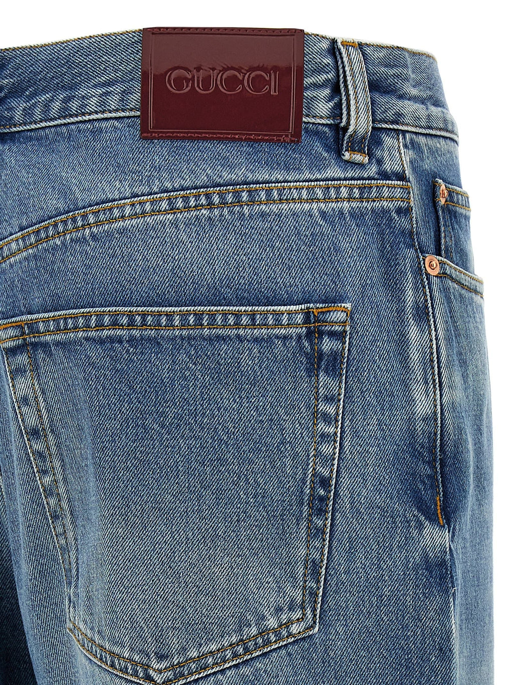 Gucci Boyfriend Jeans — Blue