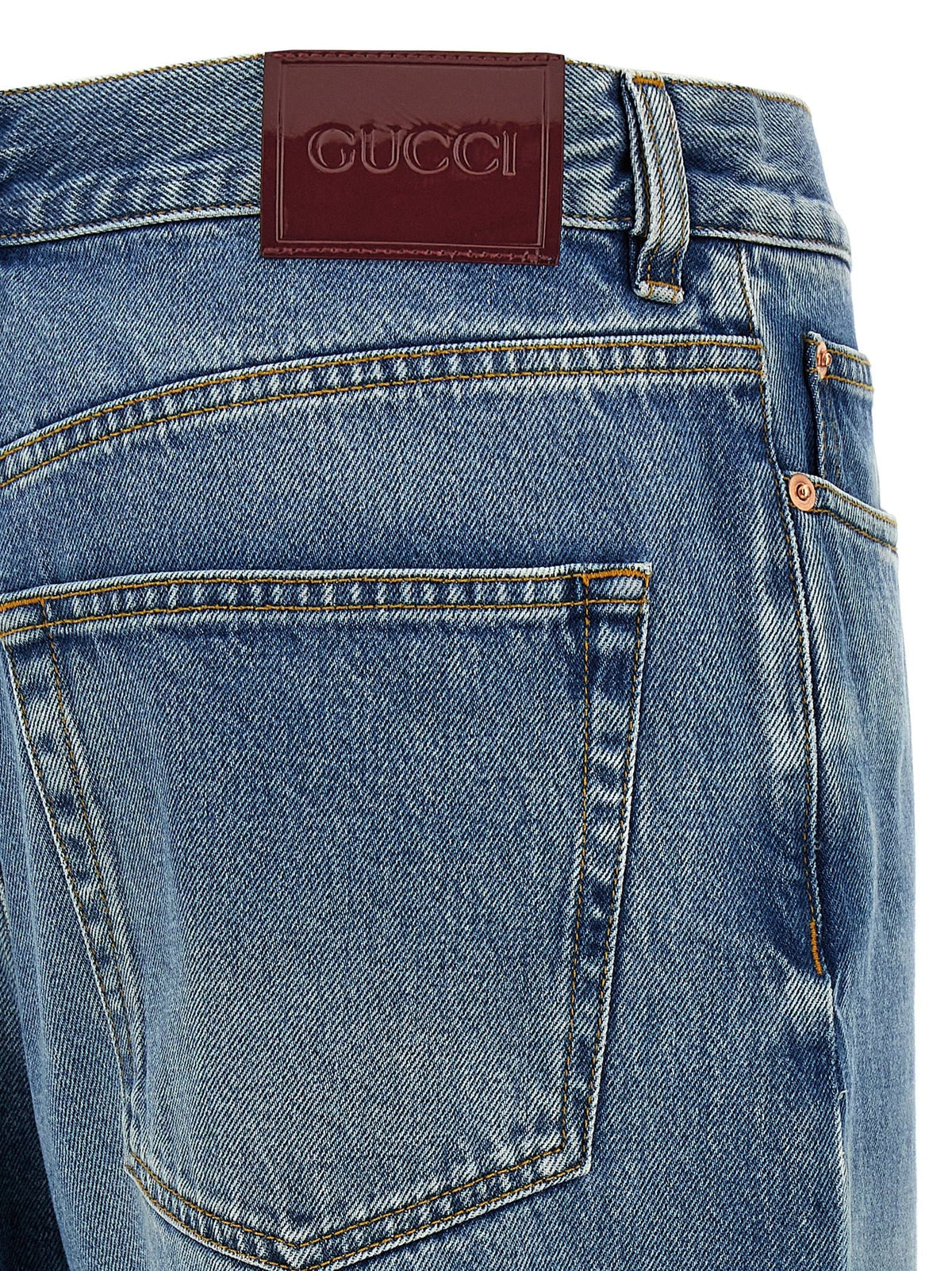 Gucci Boyfriend Jeans — Blue
