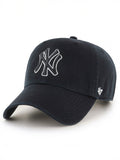 47 Clean Up New York Yankees Black/White Hat