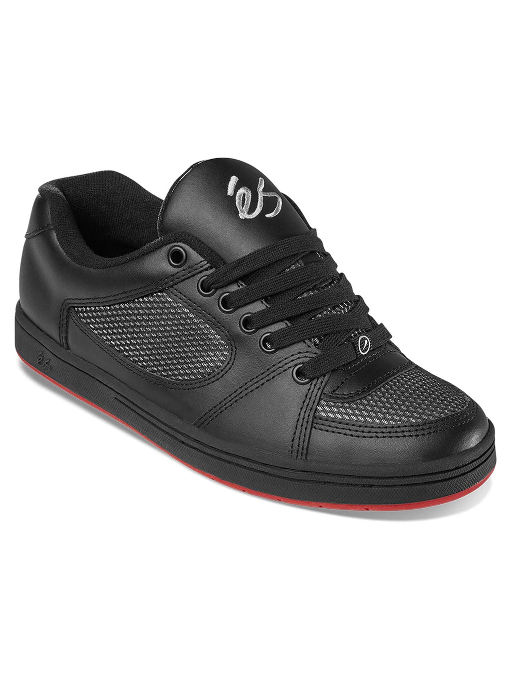Accel Black/Black/Red Shoes