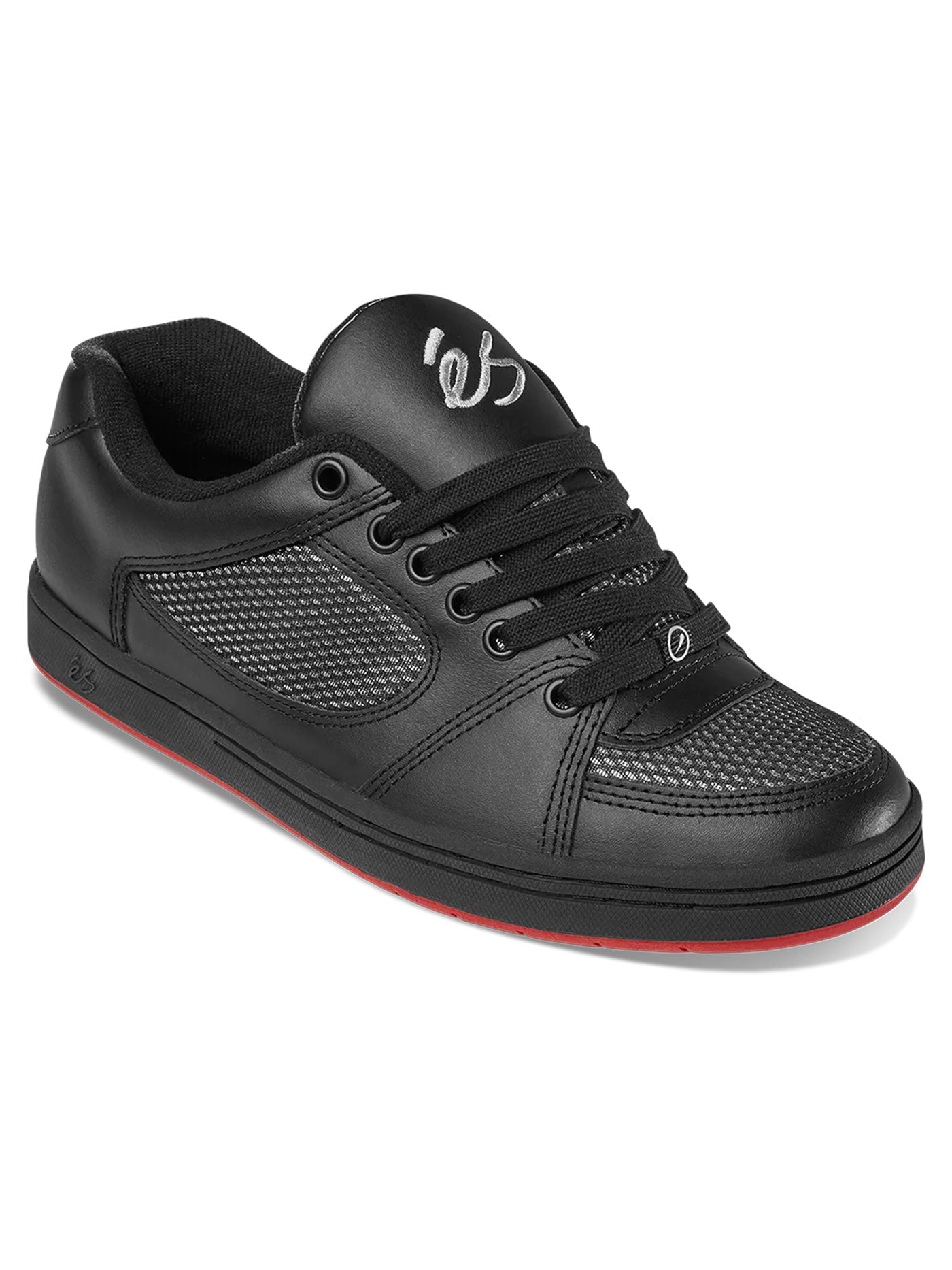Accel Black/Black/Red Shoes