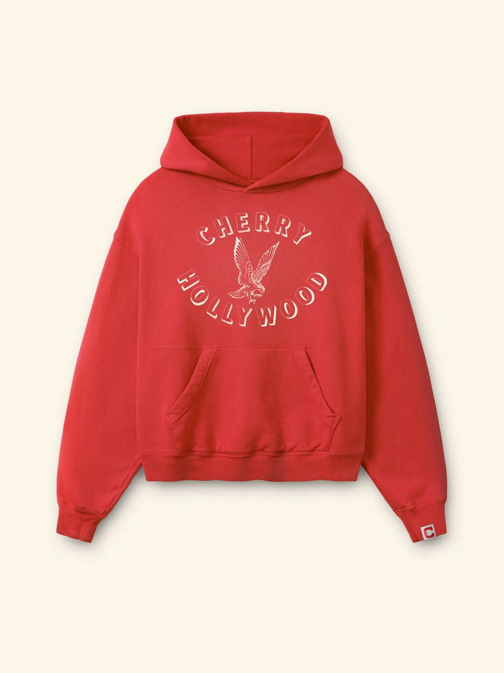 Hollywood Pullover Hoodie (Tomato)