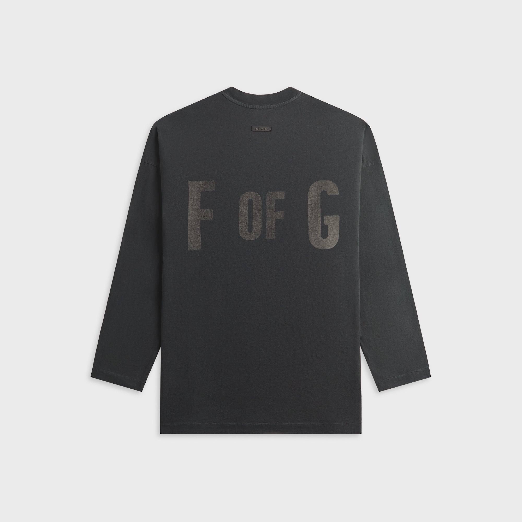 Fear of God F OF G Long Sleeve Tee - Black