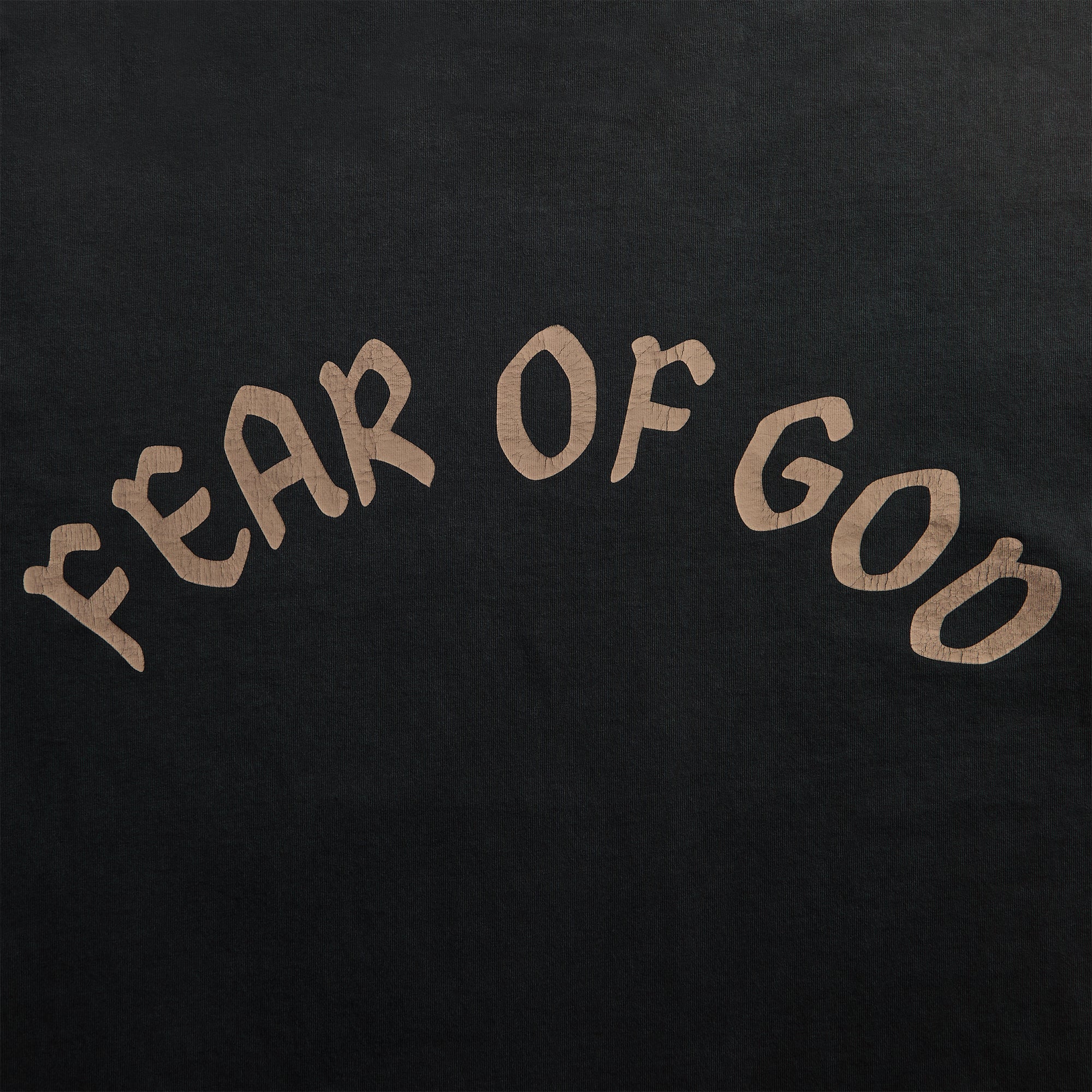 Fear of God F OF G Long Sleeve Tee - Black