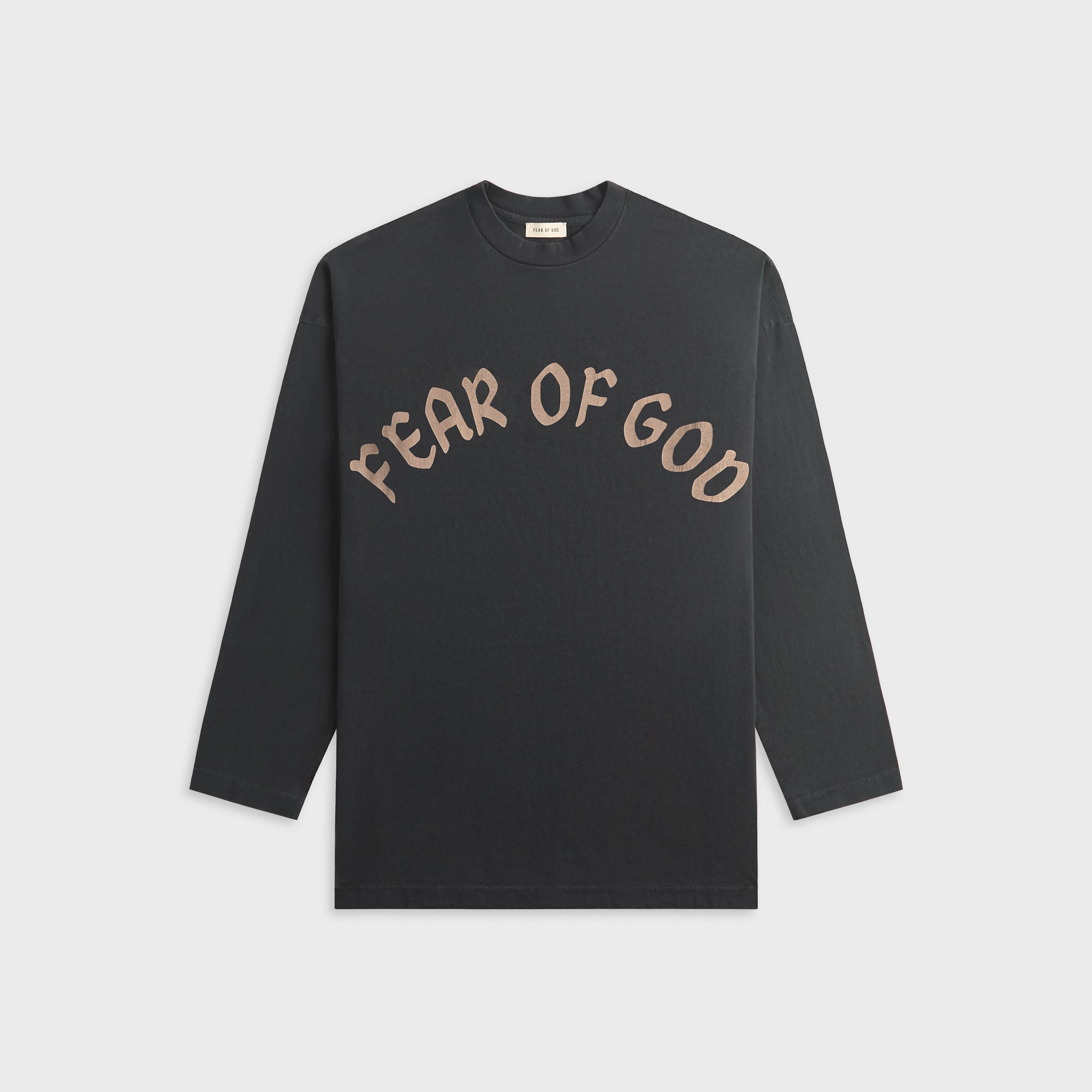 Fear of God F OF G Long Sleeve Tee - Black