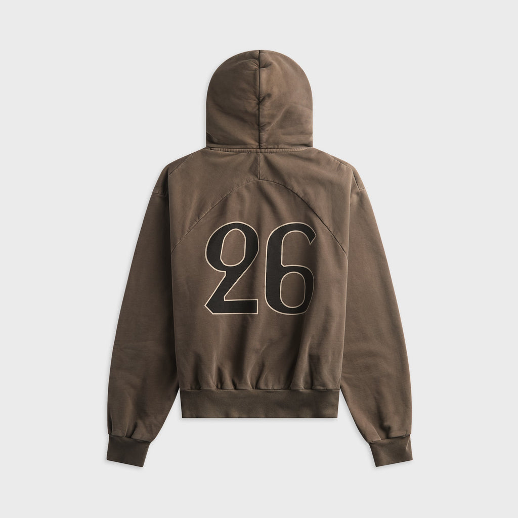 Fear of God 26 Classic Half Raglan Hoodie - Faded Brown