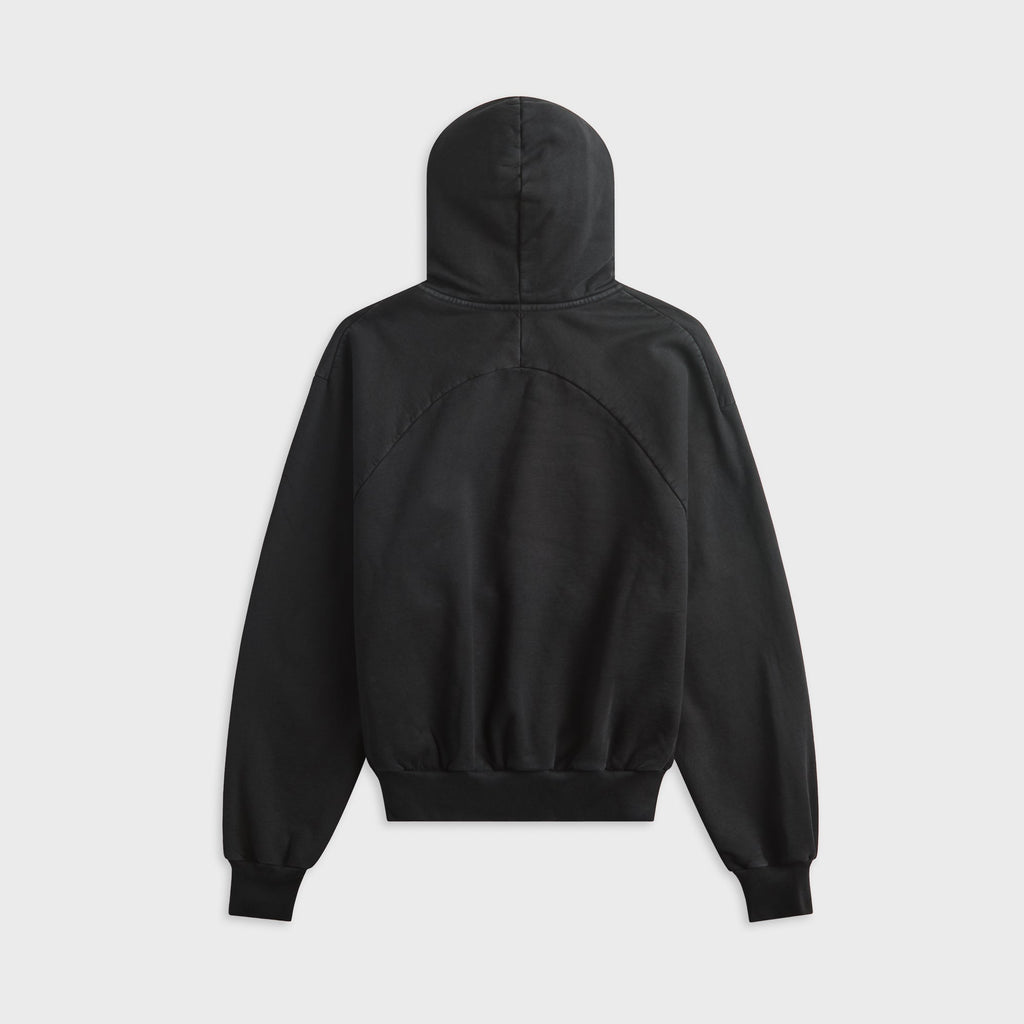 Fear of God Sunfaded Classic Half Raglan Hoodie - Black