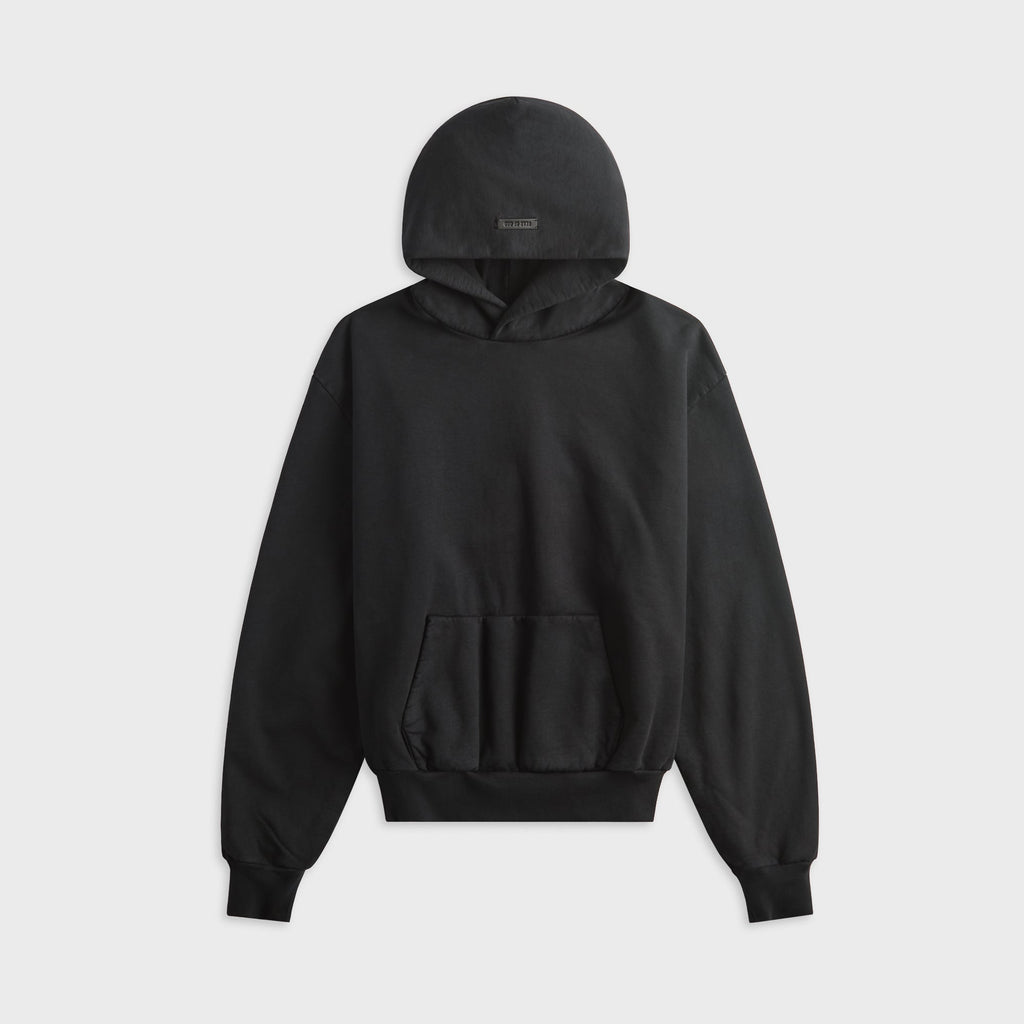 Fear of God Sunfaded Classic Half Raglan Hoodie - Black
