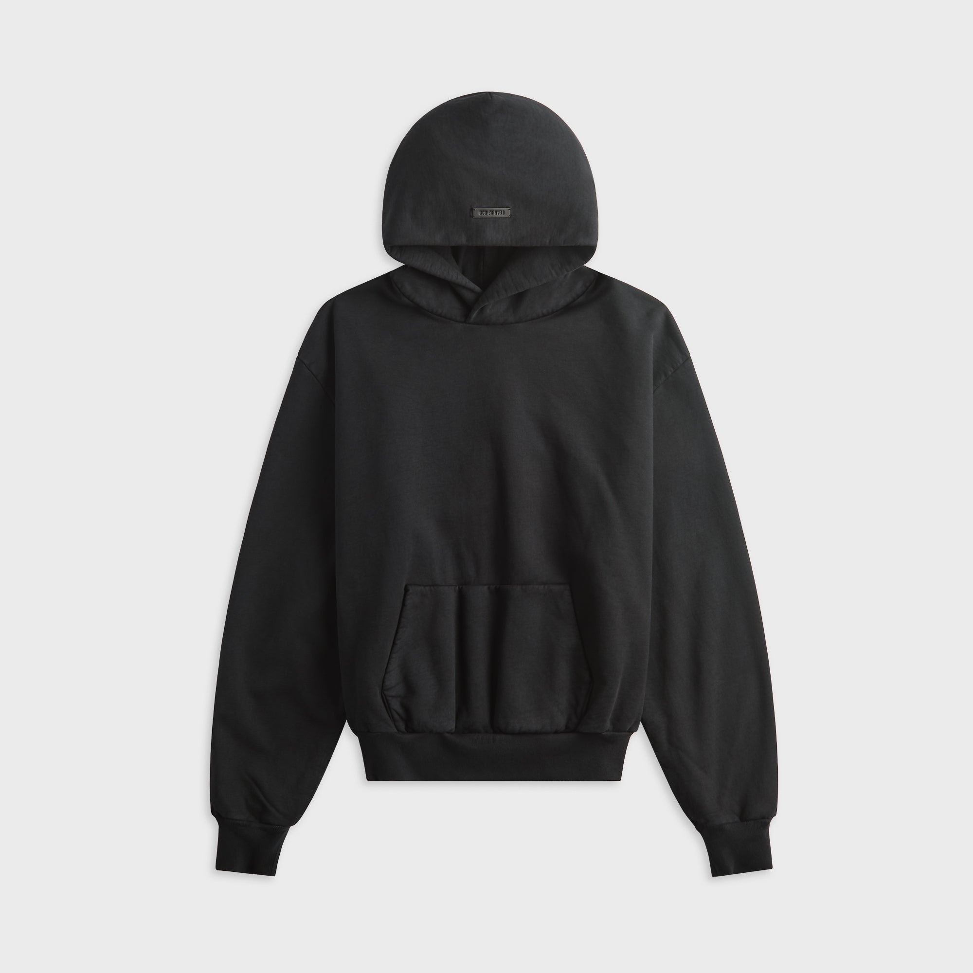 Fear of God Sunfaded Classic Half Raglan Hoodie - Black