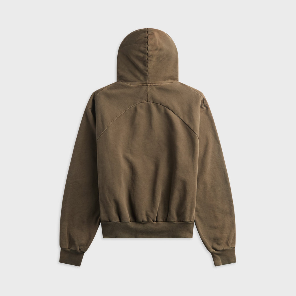 Fear of God Classic Half Raglan Hoodie - Faded Brown