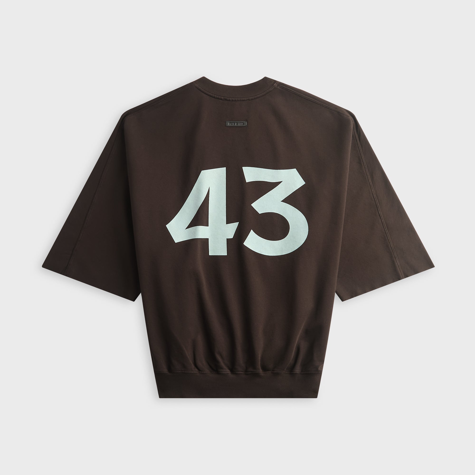 Fear of God 43 Cut Sleeve Sweatshirt - Dark Brown