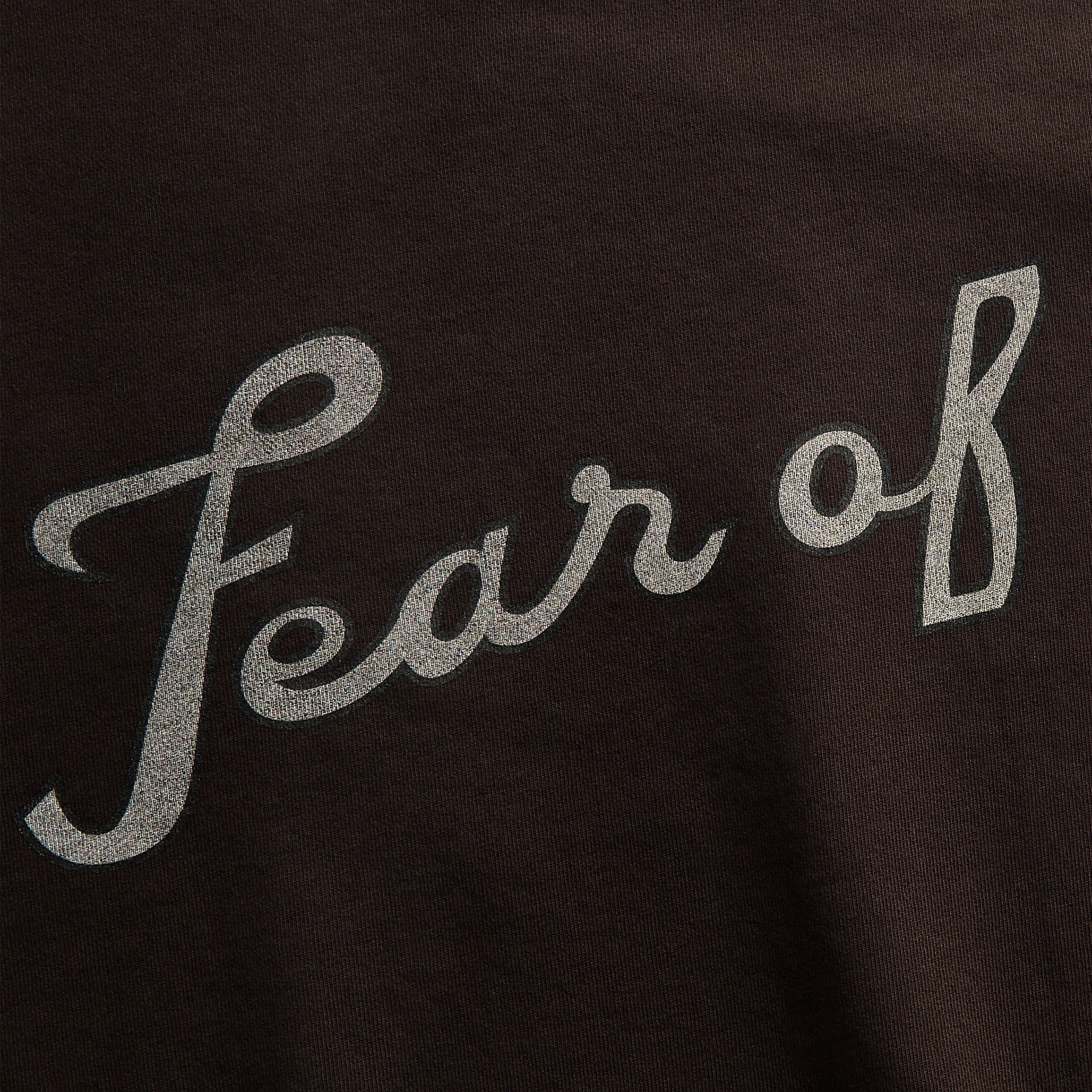 Fear of God 43 Cut Sleeve Sweatshirt - Dark Brown