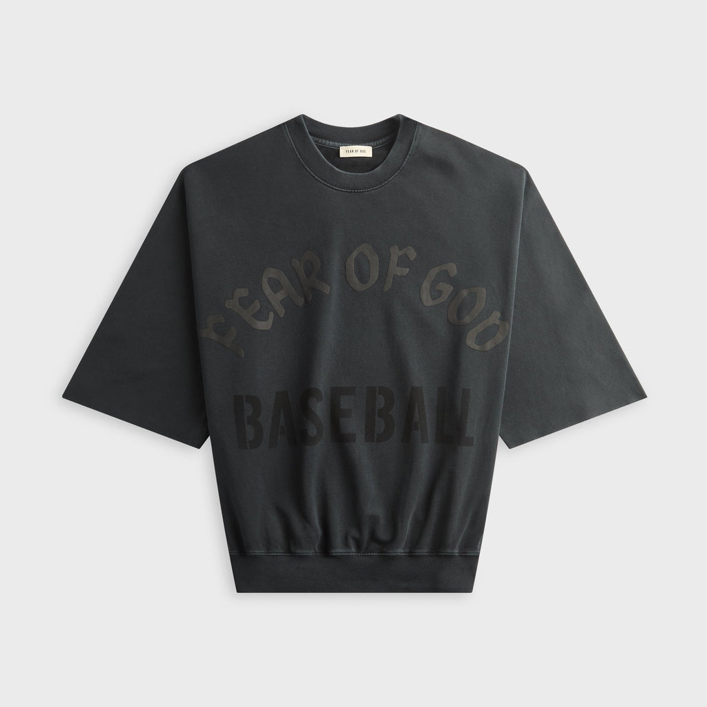 Fear of God Baseball Cut Sleeve Sweatshirt - Black