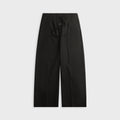 Fear of God Wool Ripstop Wide Leg Drawstring Pant - Black