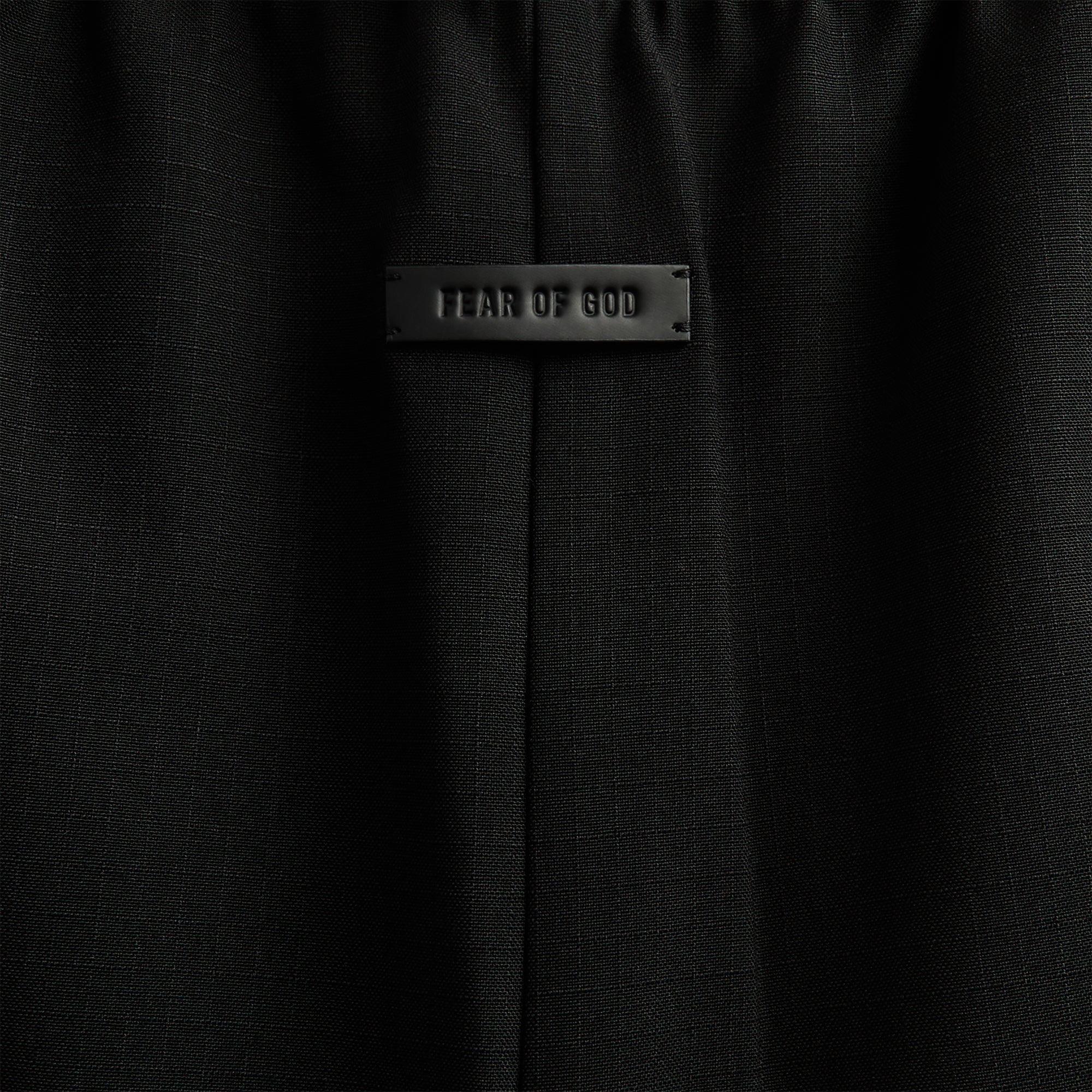 Fear of God Wide Leg Drawstring Pant - Black