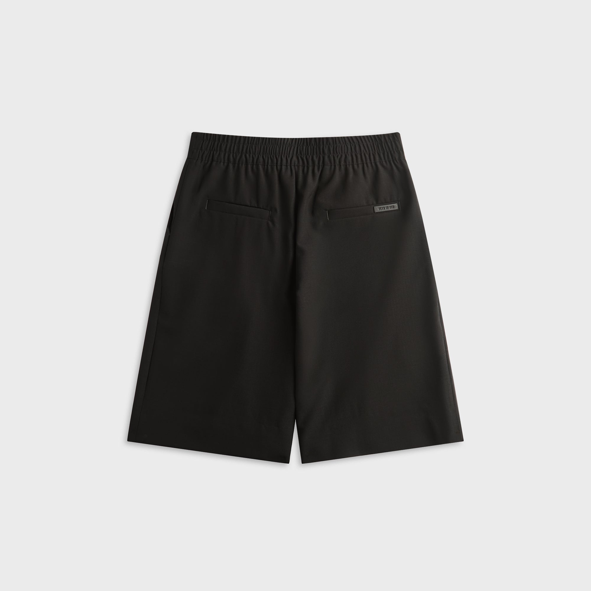 Fear of God Wool Ripstop Baggy Short - Black