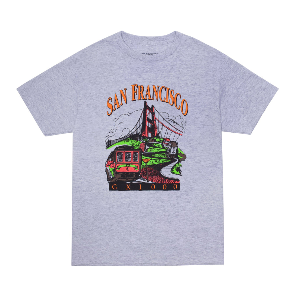 Tourist Tee [Heather Grey]