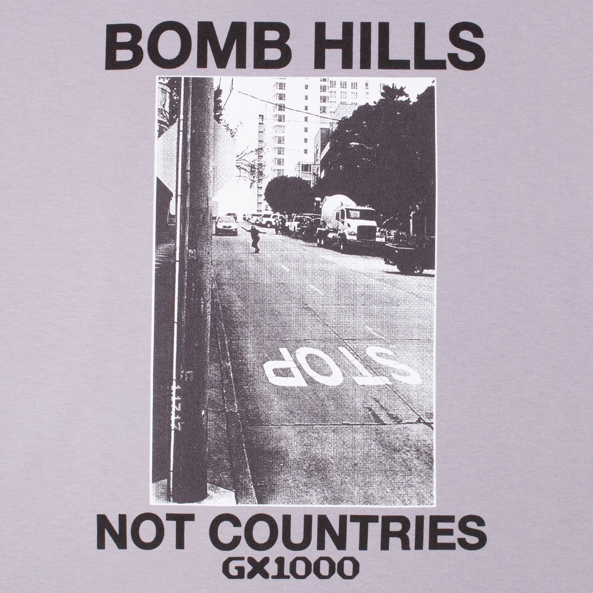 Bomb Hills Not Countries Tee [Lilac]