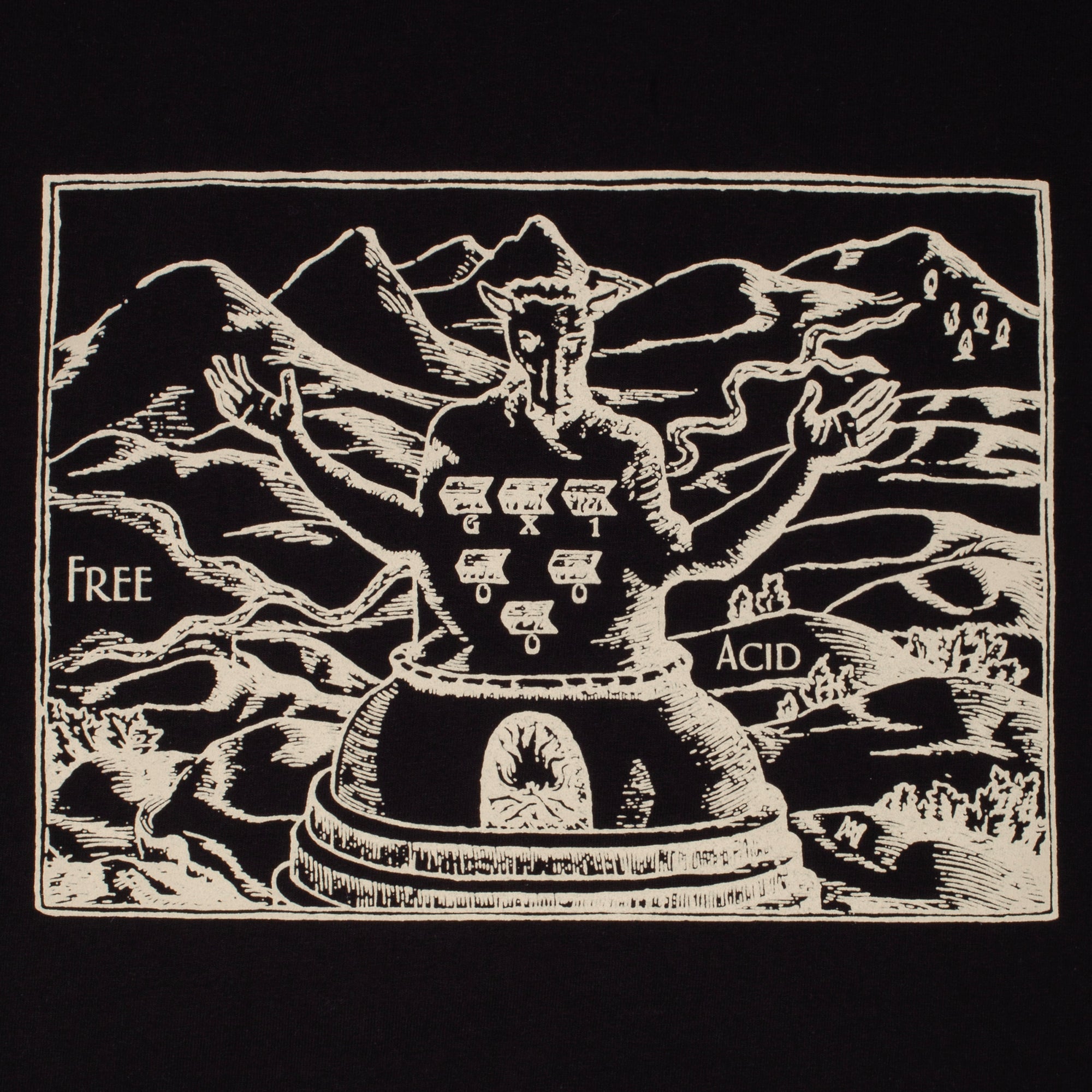 Free Acid Tee [Black]