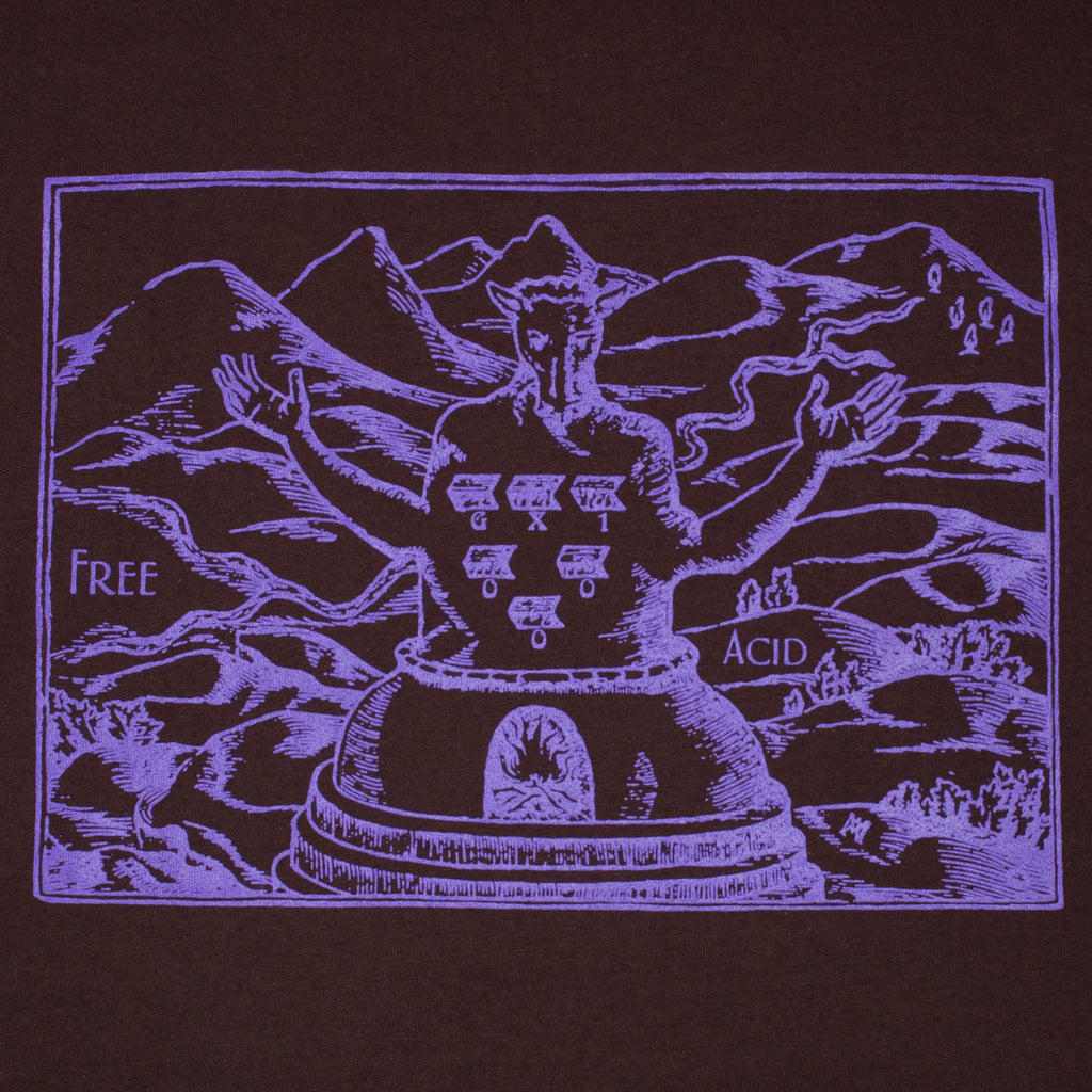Free Acid Tee [Brown]