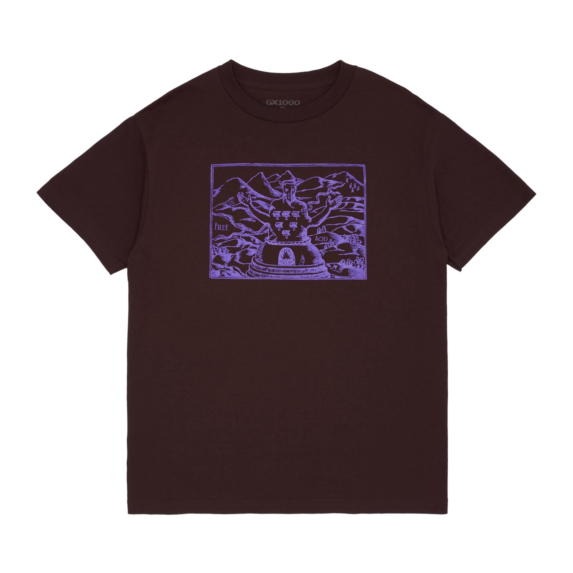 Free Acid Tee [Brown]