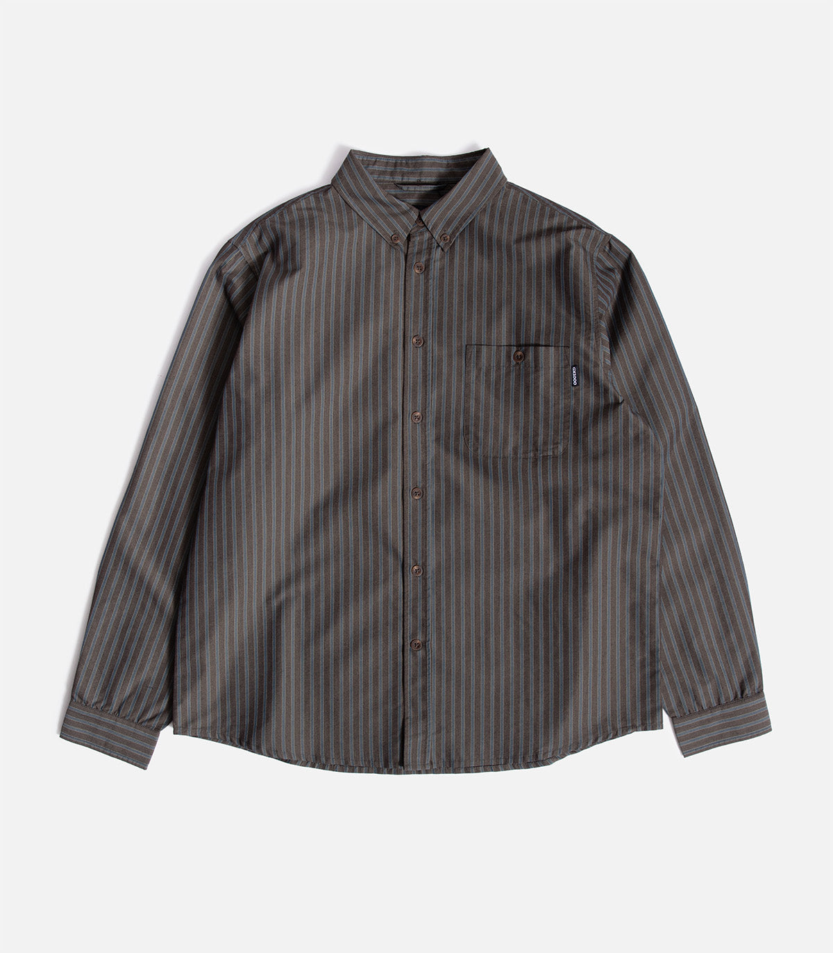 GX1000 Long Sleeve Stripe Button Down Shirt