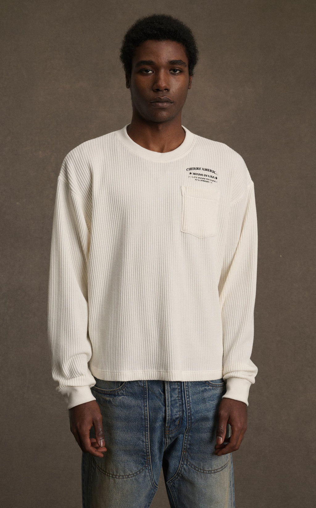Ranch Wear Pocket Boxy Thermal (Natural)