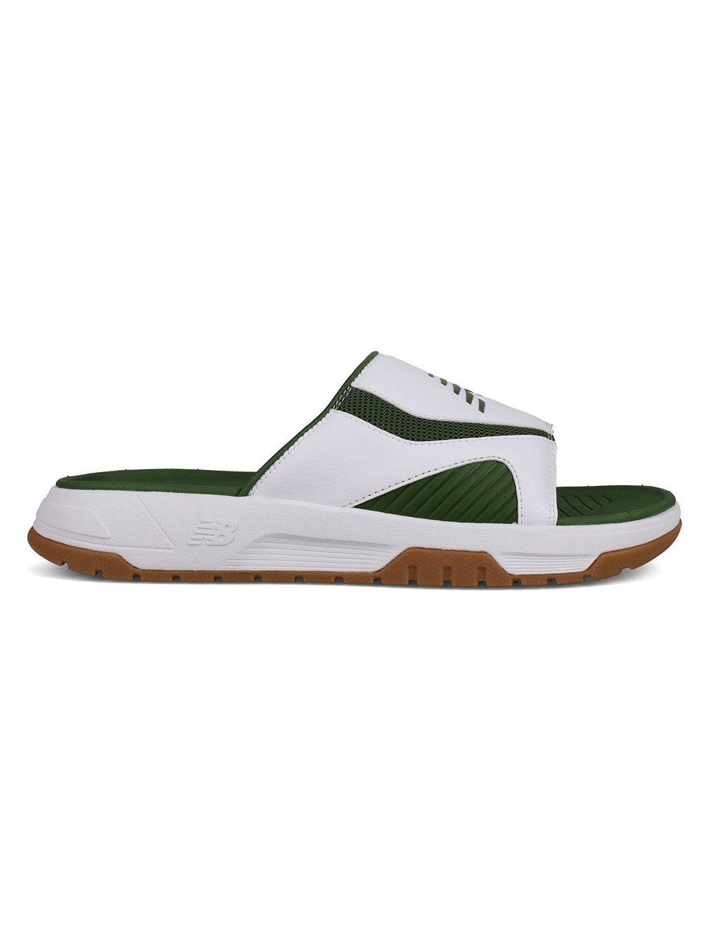 201 Premium V3 White/Dark Alpine Green Sandals