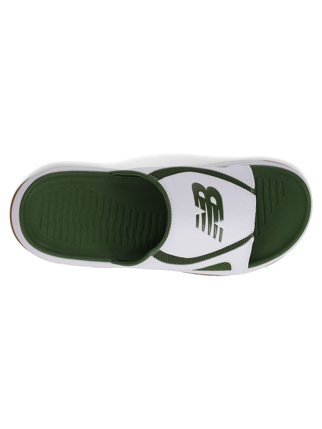 201 Premium V3 White/Dark Alpine Green Sandals