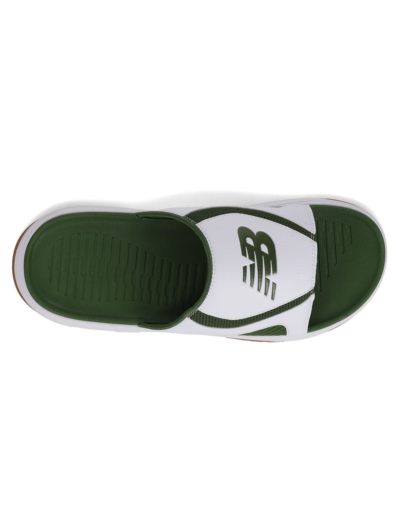 201 Premium V3 White/Dark Alpine Green Sandals