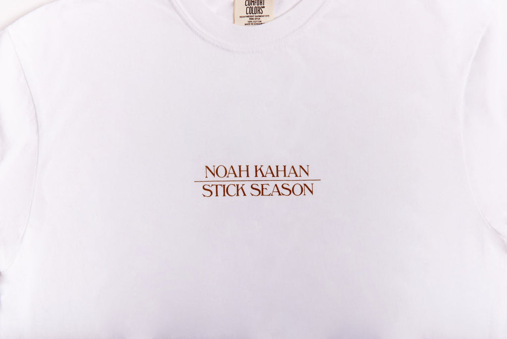 Stick Season White Tee