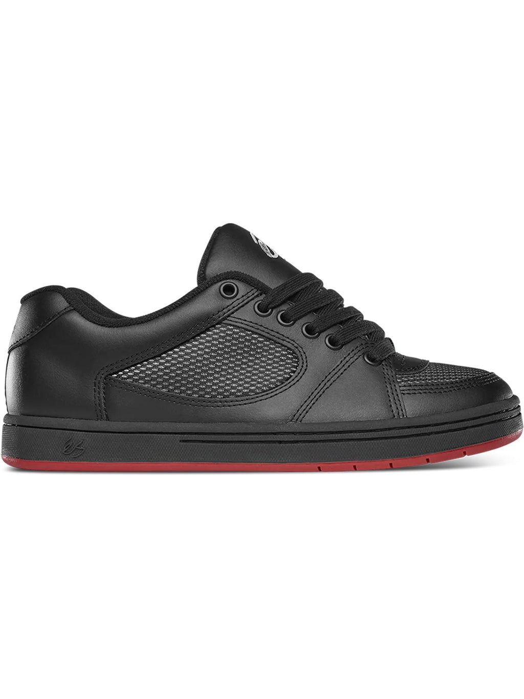 Accel Black/Black/Red Shoes