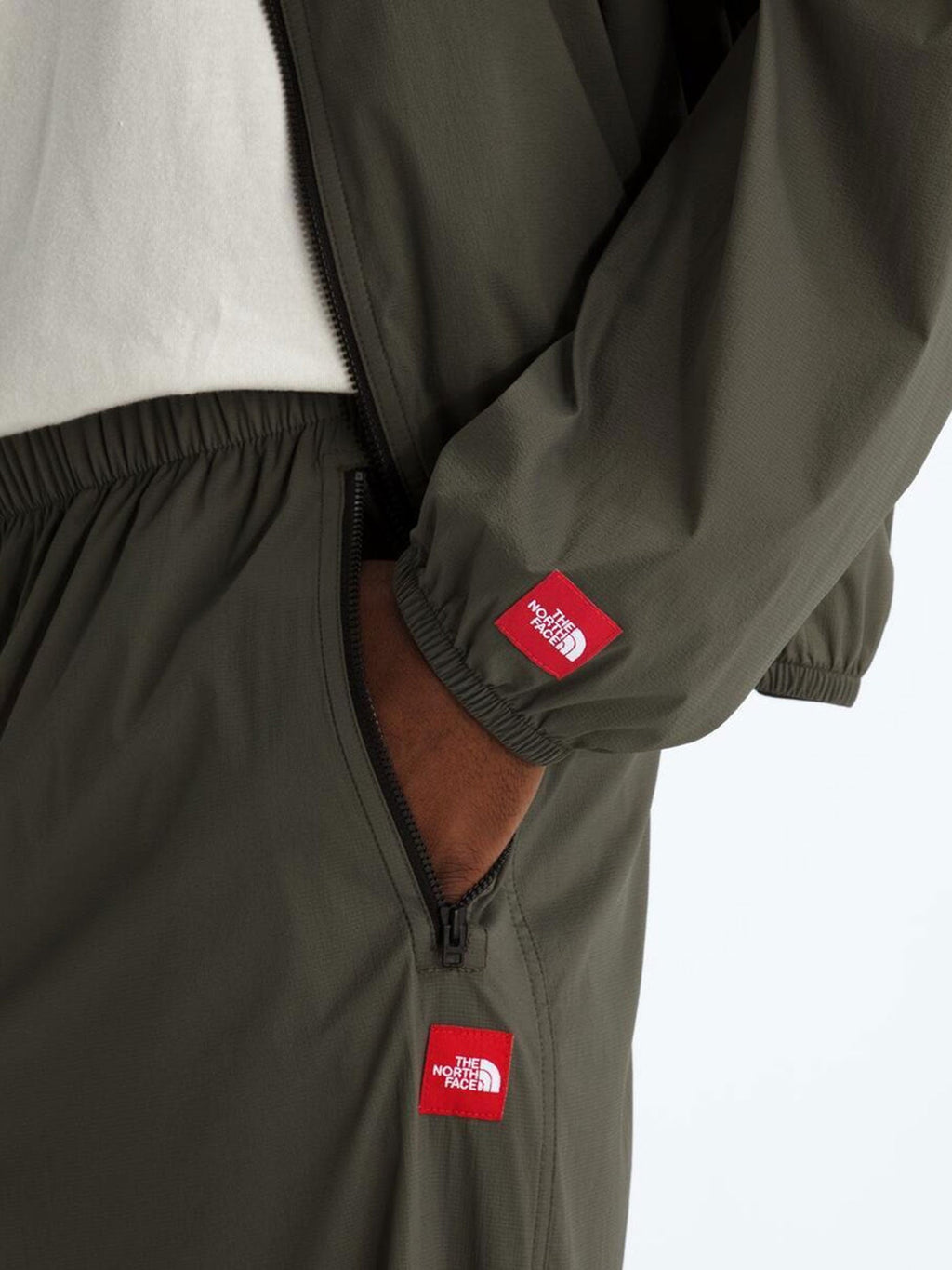 TNF Red Box Packable Wind Pants