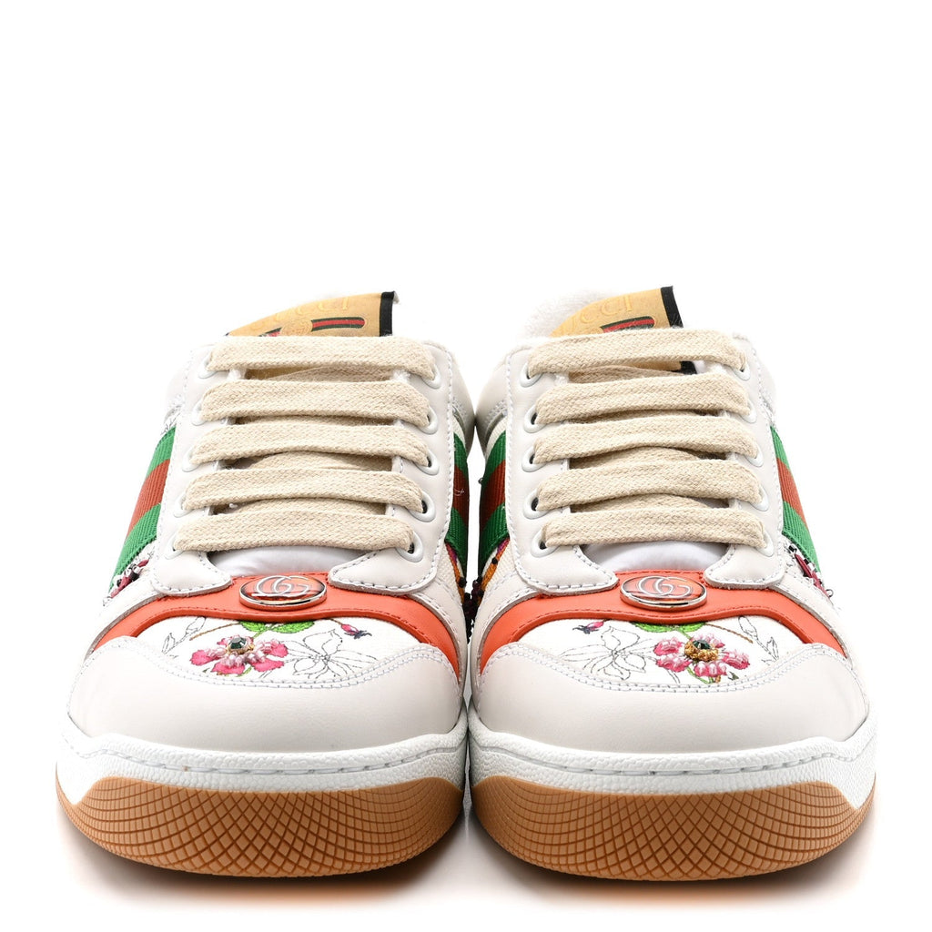 Sepang Flora Faded Canvas Web Womens Screener Sneakers 36.5 White