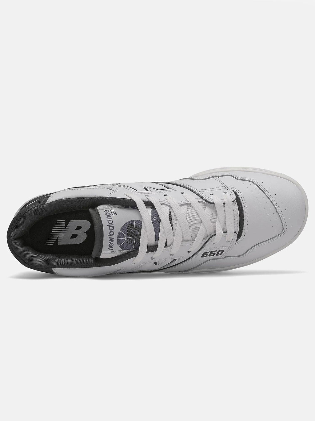 550 White/Black Shoes