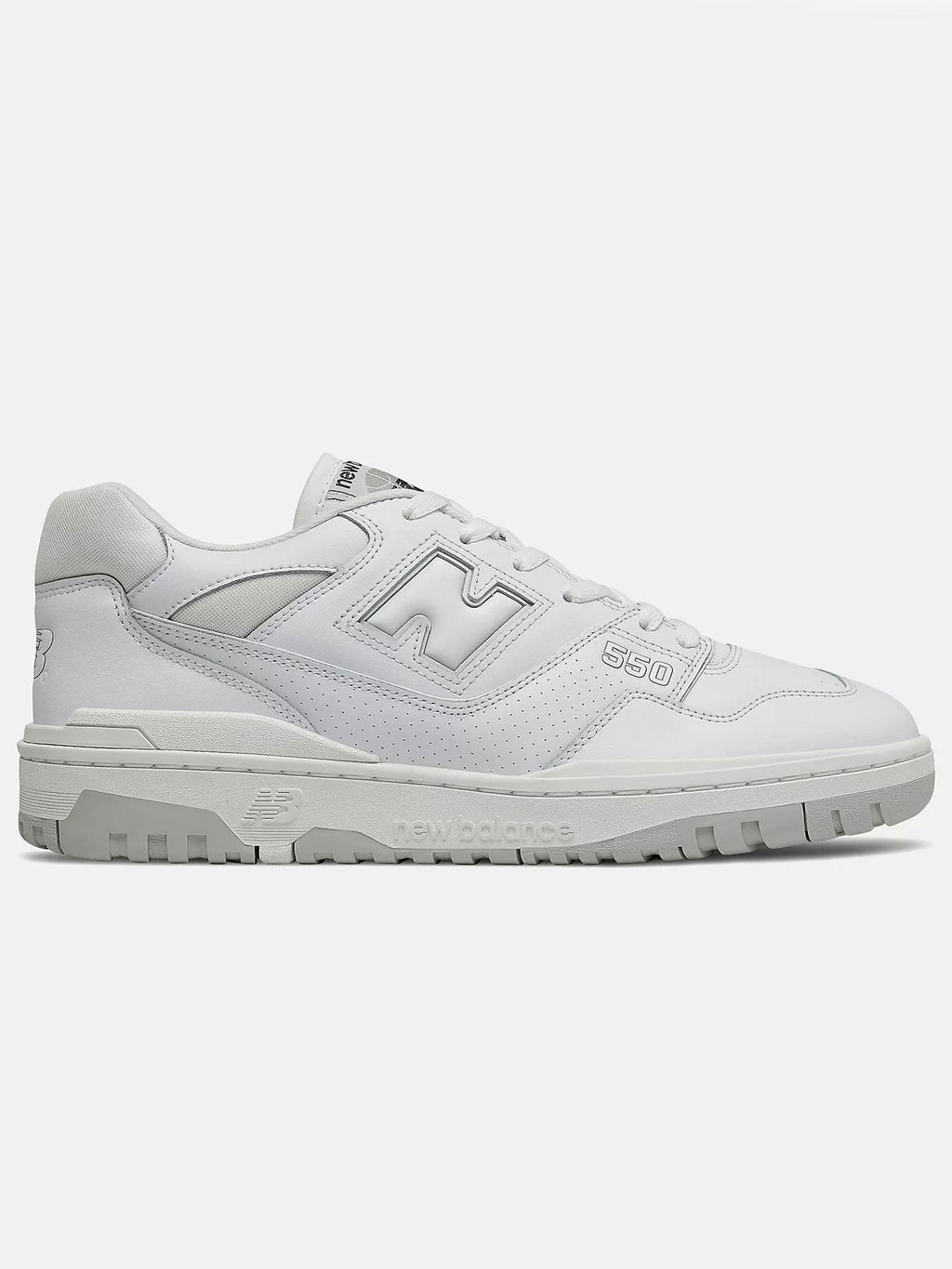 550 White/White Shoes