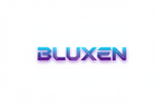 Bluxen 白底文字 Logo